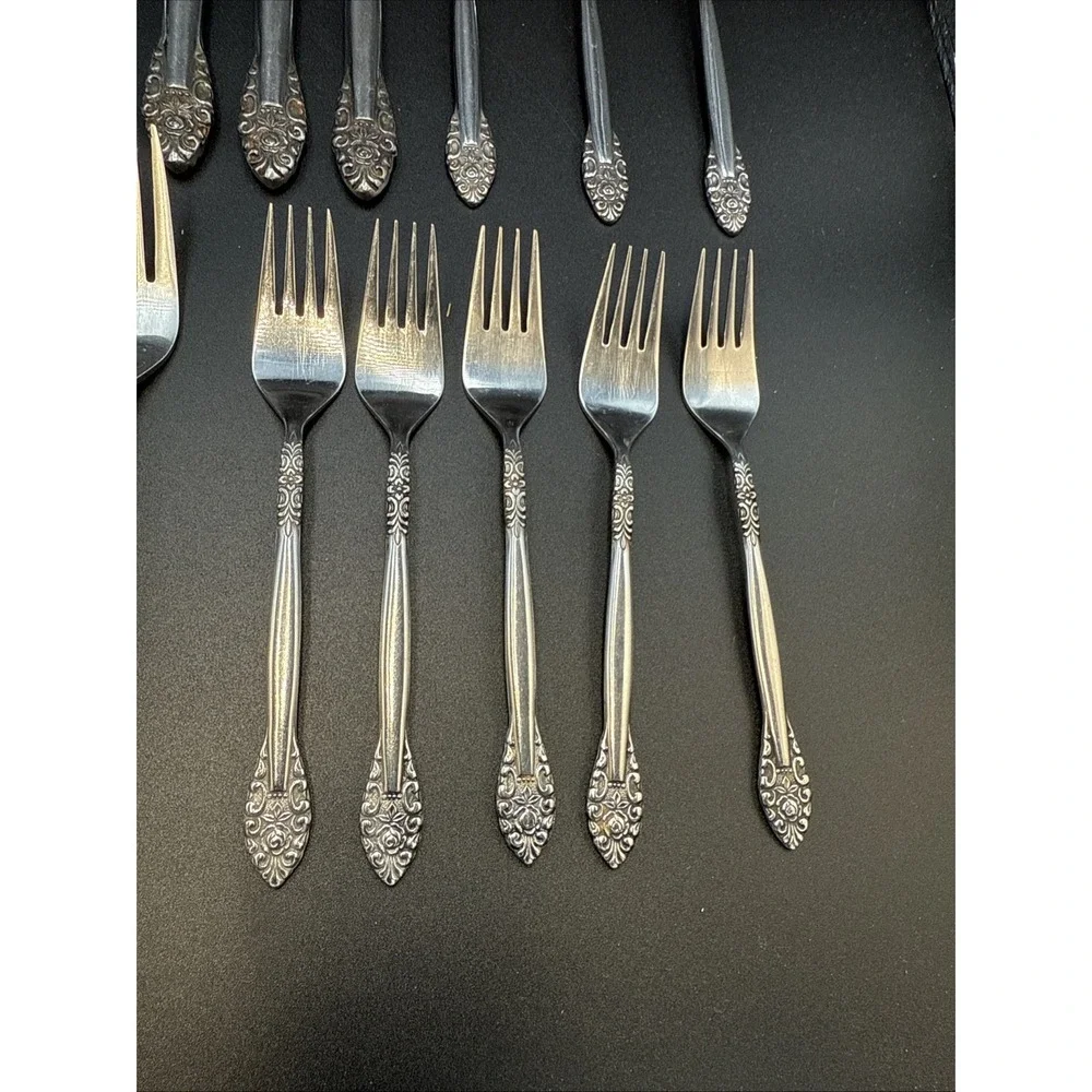 Unbranded‎ Japan UNF231 Stainless Partial Flatware Set 27 Pieces